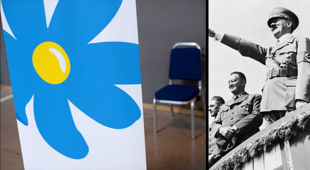 Tyresö, SD,  Ove Karlsson, Heil Hitler, Martin Kinnunen, Sverigedemokraterna, Linus Bylund